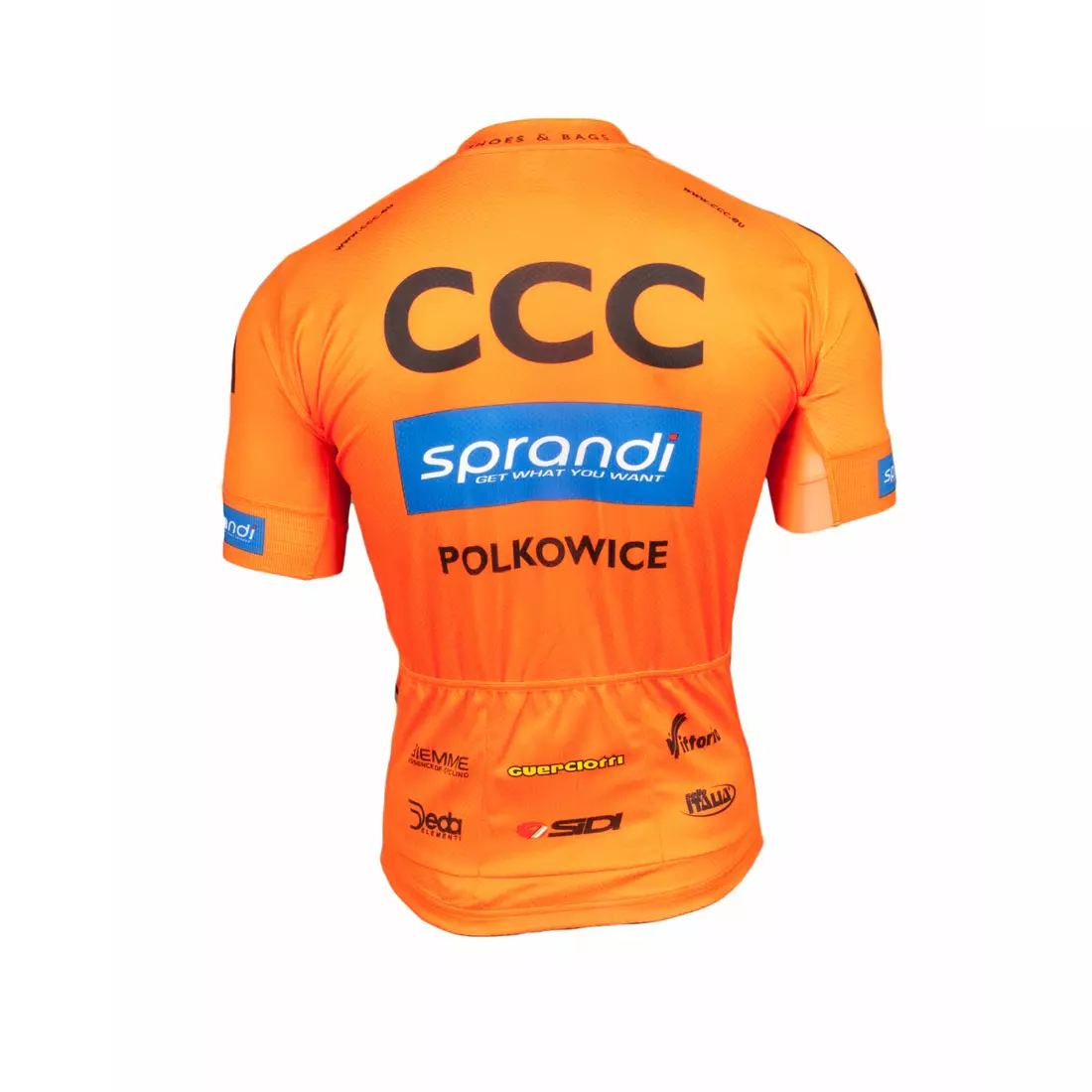 BIEMME CCC SPRANDI POLKOWICE Racing Team 2017 PRO férfi kerékpáros mez