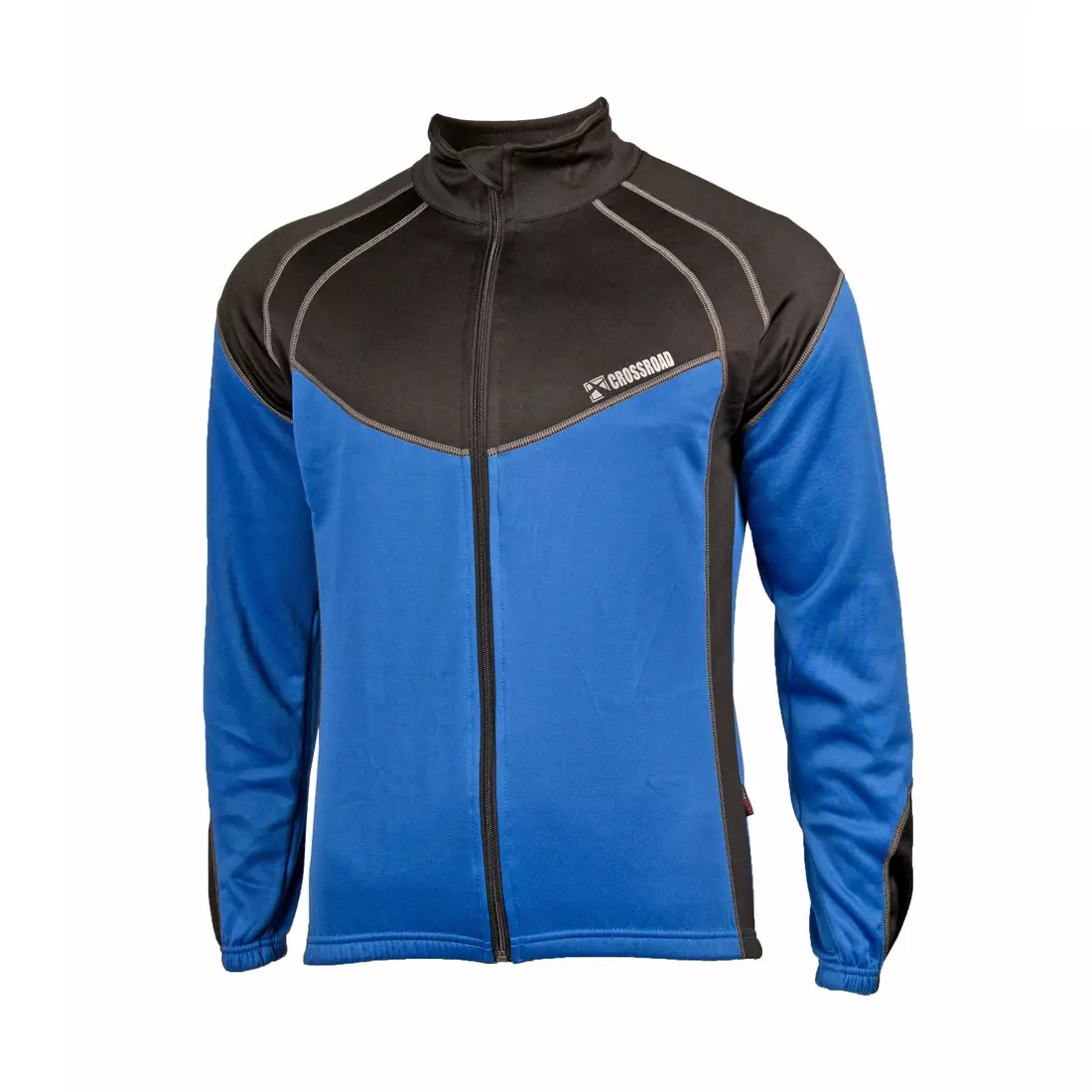 CROSSROAD KENT meleg kerékpáros pulóver, fekete és kék