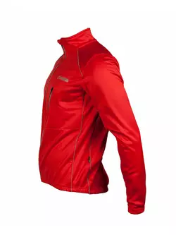 CROSSROAD ROCKFORD téli kerékpáros kabát, softshell, piros