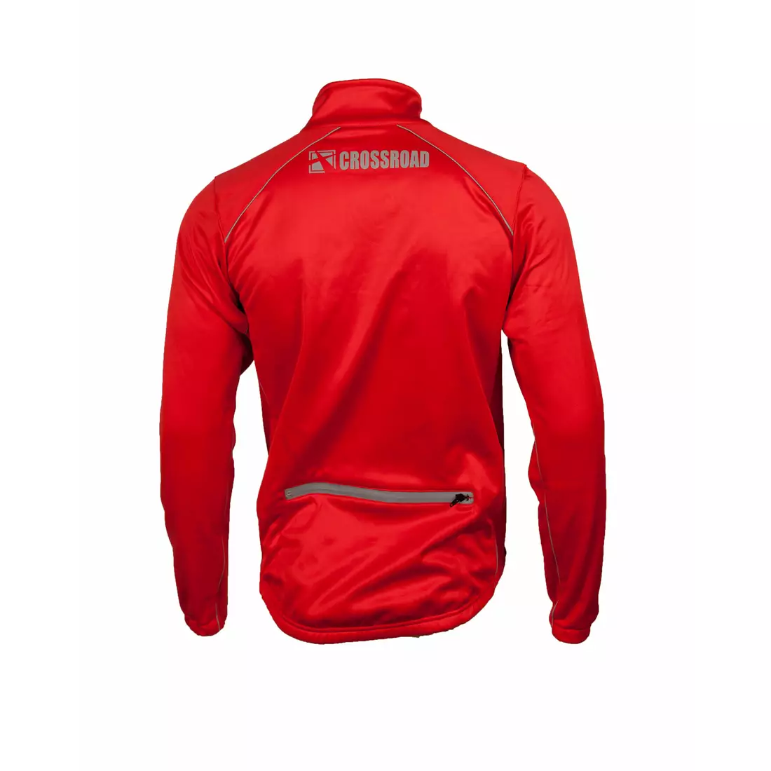 CROSSROAD ROCKFORD téli kerékpáros kabát, softshell, piros