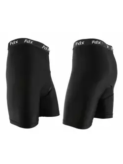 FDX 2010 férfi MTB kerékpáros rövidnadrág fekete