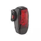 LEZYNE LED KTV DRIVE hátsó lámpa 7 lumen, USB fekete (DWZ) LZN-1-LED-12R-V204