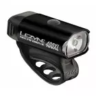 LEZYNE Lámpa készlet HECTO DRIVE 400XL elöl 400 lumen, FEMTO hátul 7 lumen, usb fekete, LZN-1-LED-9P-V904