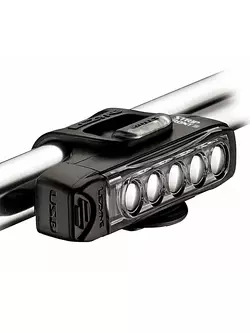 LEZYNE SS19 STRIP DRIVE lámpakészlet elöl 300 lumen, STRIP hátul 150 lumen, USB fekete LZN-1-LED-21P-V204