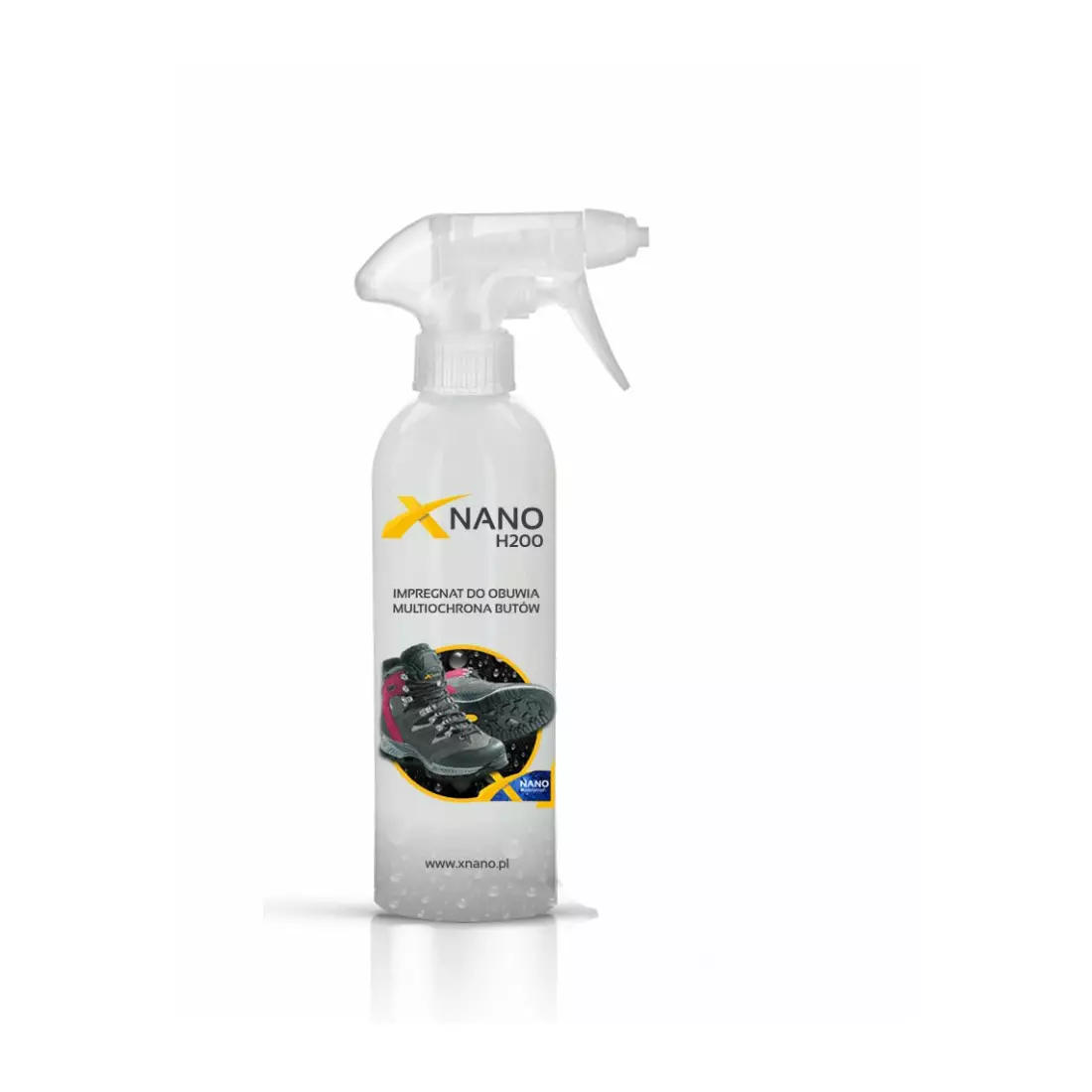NANOBIZ - XNANO - H200 Többszörösen védő impregnálás cipőkhöz, űrtartalom: 250 ml