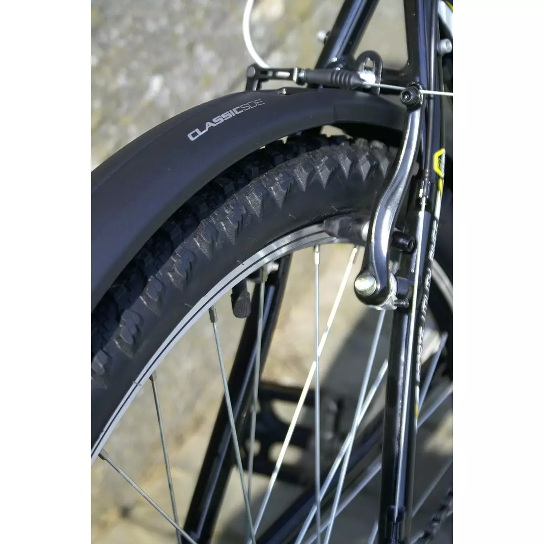 SIMPLA kerékpár sárvédőkészlet NEXT SDL 26&quot;-28&quot; fekete