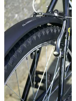 SIMPLA kerékpár sárvédőkészlet NEXT SDS 26&quot;-28&quot; fekete