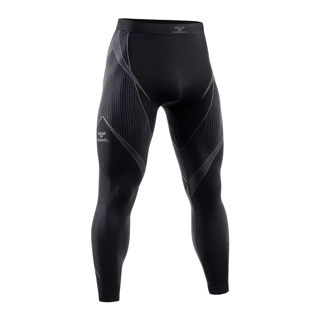 TERVEL OPTILINE OPT 3007 - férfi termoaktív leggings színe: fekete és szürke