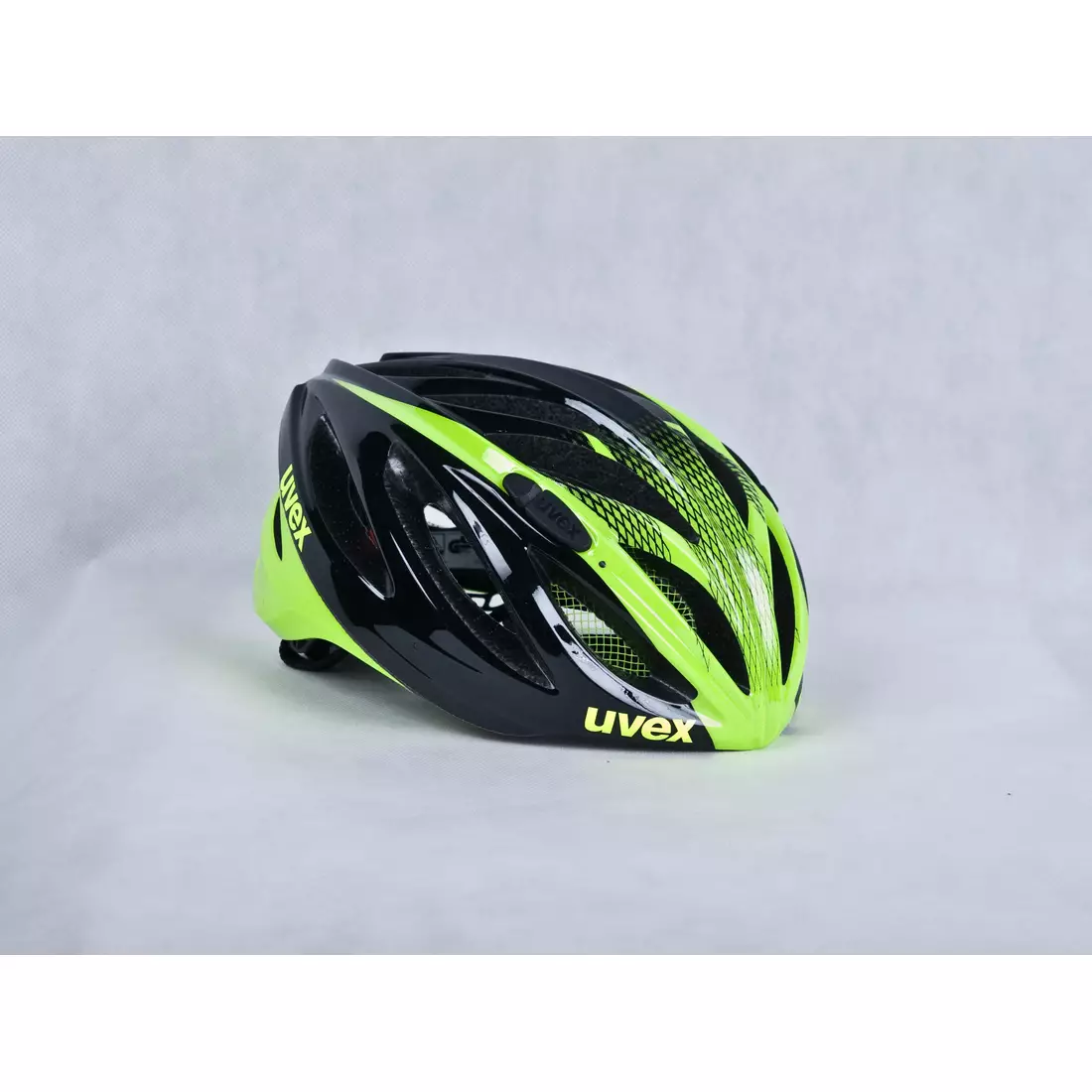 UVEX BOSS RACE kerékpáros sisak 41022916 fekete neon sárga