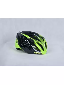 UVEX BOSS RACE kerékpáros sisak 41022916 fekete neon sárga