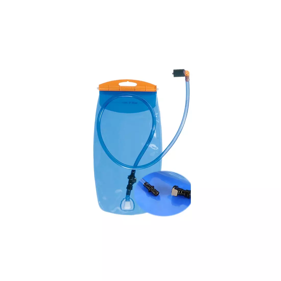 SOURCE SPINNER 2,0 literes hátizsák vízhólyaggal - szín: narancs-szürke