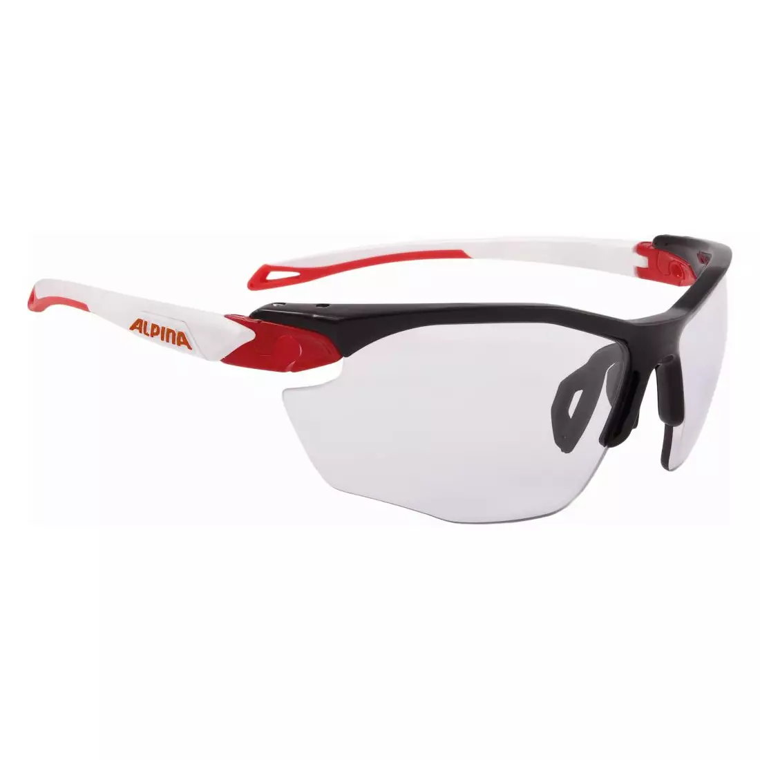 ALPINA sportkerékpáros szemüveg, fotokróm S1-S3-tól, fogstop TWIST FIVE HR VL+