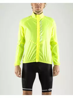CRAFT Mist Wind JKT férfi kerékpáros kabát, széldzseki 1906093-851999, fluor