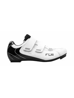 FLR F-35 országúti kerékpáros cipő, fehérek
