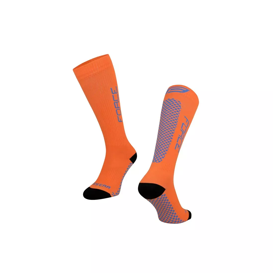 FORCE TESSERA COMPRESSION kompressziós zokni, narancssárga