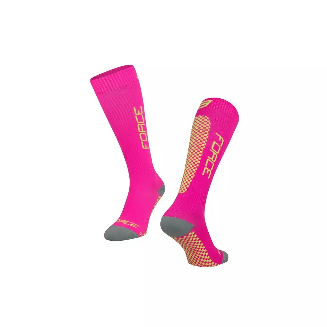 FORCE TESSERA COMPRESSION kompressziós zokni, rózsaszín