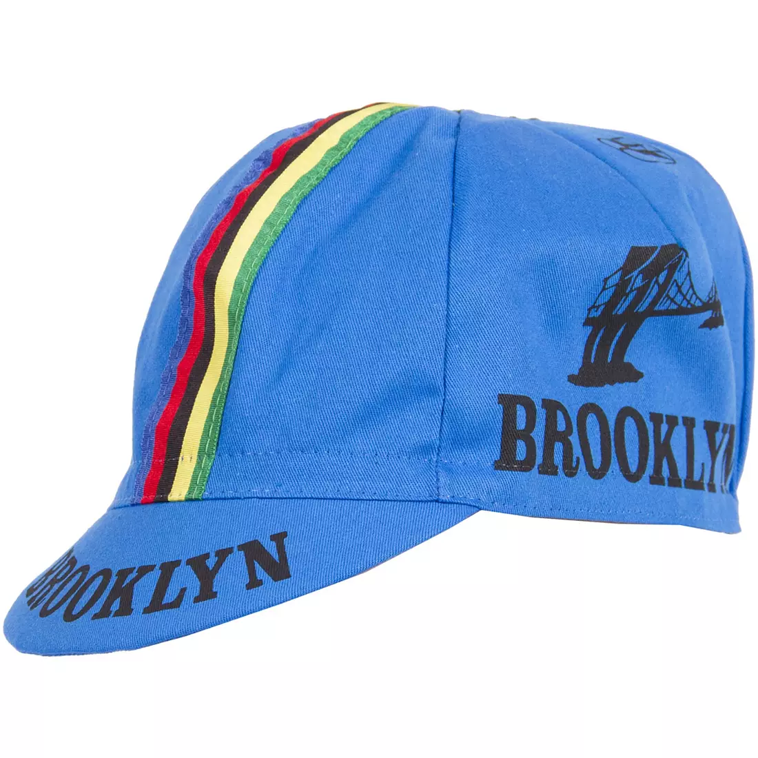 GIORDANA SS18 kerékpáros sapka - Brooklyn - Azzurro Blue csíkos szalaggal GI-S6-COCA-BROK-AZZU egy méret