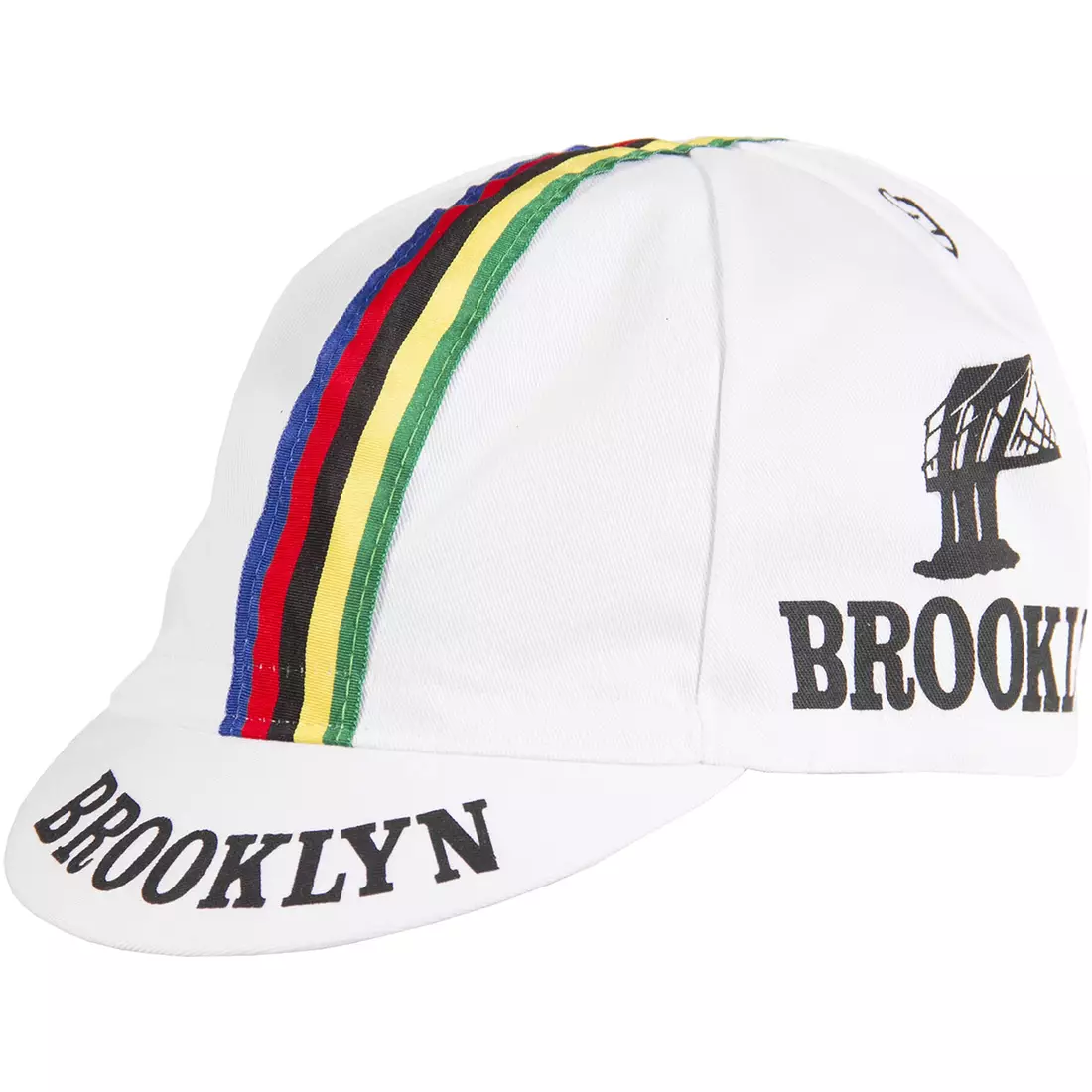 GIORDANA SS18 kerékpáros sapka - Brooklyn - Fehér csíkos szalaggal GI-S6-COCA-BROK-WHIT egy méret