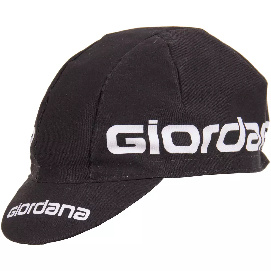 GIORDANA SS18 kerékpáros sapka - Giordana logó - fekete GI-S5-COCA-GIOR-BLCK egy méret