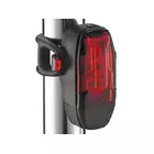 Hátsó kerékpár lámpa LEZYNE LED KTV DRIVE 10 lumen, usb fekete
