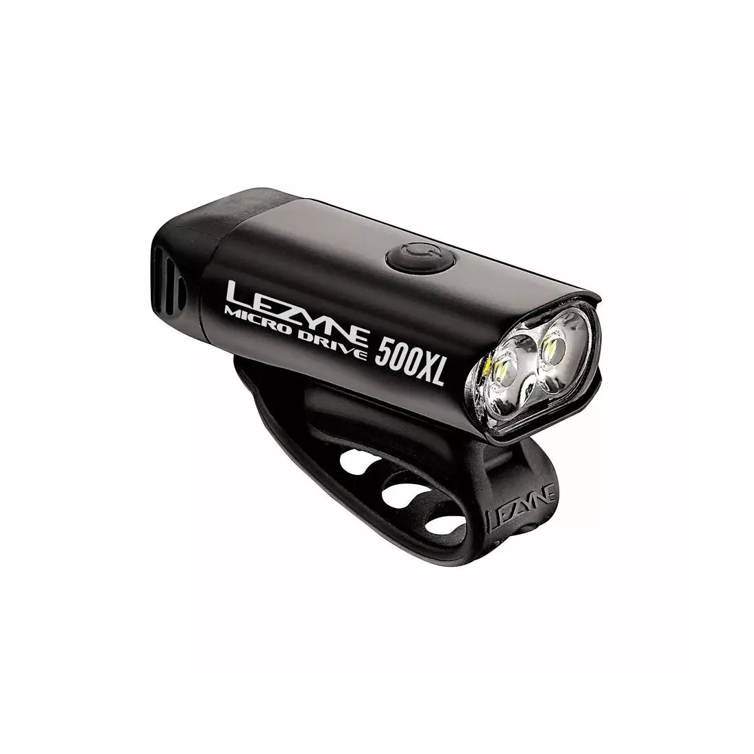 LEZYNE Első lámpa LED MICRO DRIVE 500XL 500 lumen, usb fekete