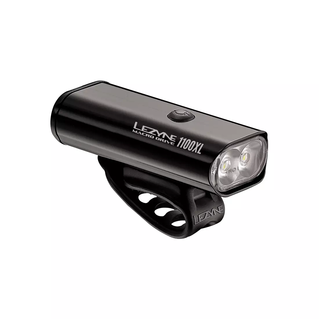 LEZYNE LED MACRO DRIVE 1100XL fényszóró 1100 lumen, USB fekete