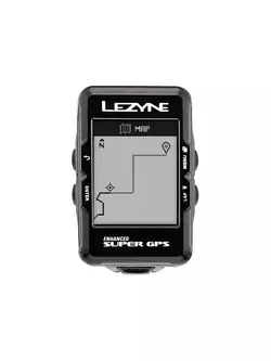 LEZYNE SUPER GPS HRSC Loaded, kerékpáros komputer