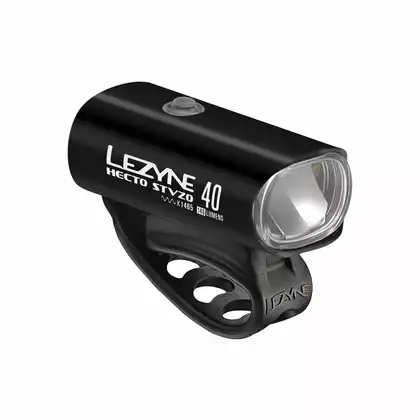 Első kerékpár lámpa LEZYNE HECTO DRIVE STVZO 40 40 lux/ 140 lumen, usb fekete(NEW)