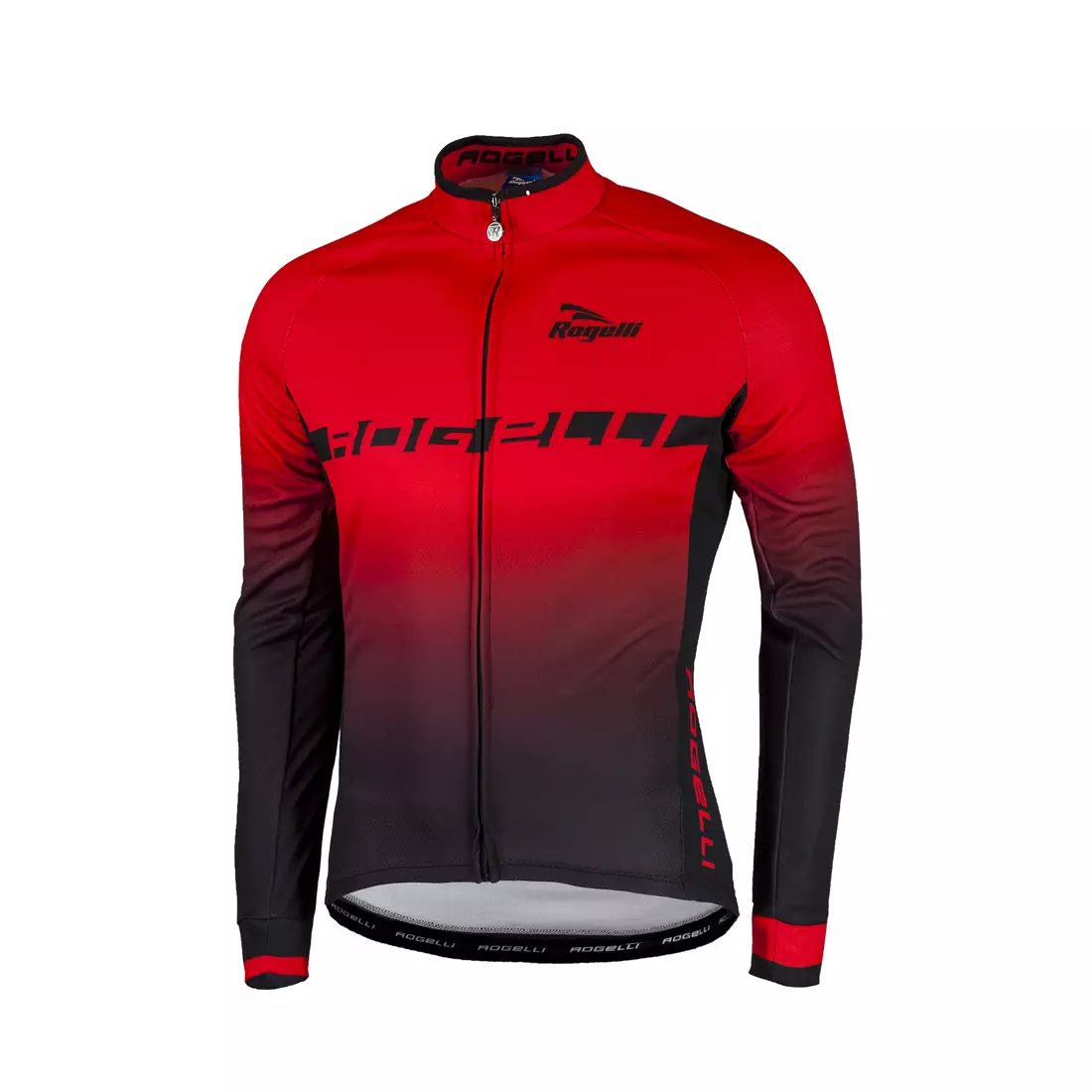 ROGELLI ISPIRATO kerékpáros pulóver, fekete-piros 001.403