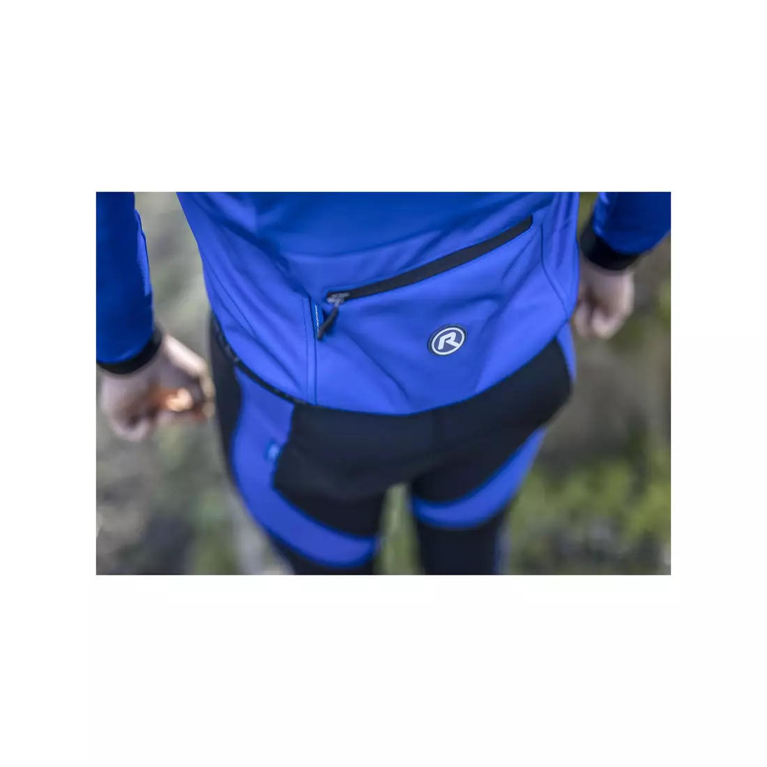 ROGELLI PESARO 2.0 téli kerékpáros kabát, kék