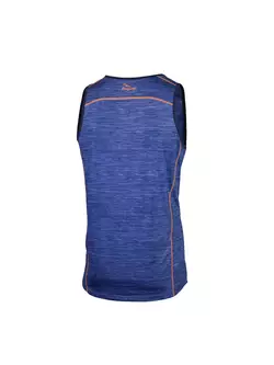 ROGELLI RUN STRUCTURE 830.241 - férfi póló, futómellény, kék és narancssárga