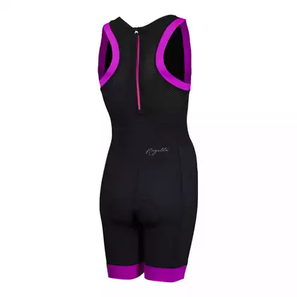 ROGELLI TAUPO 030.008 női triatlon öltöny, fekete és rózsaszín