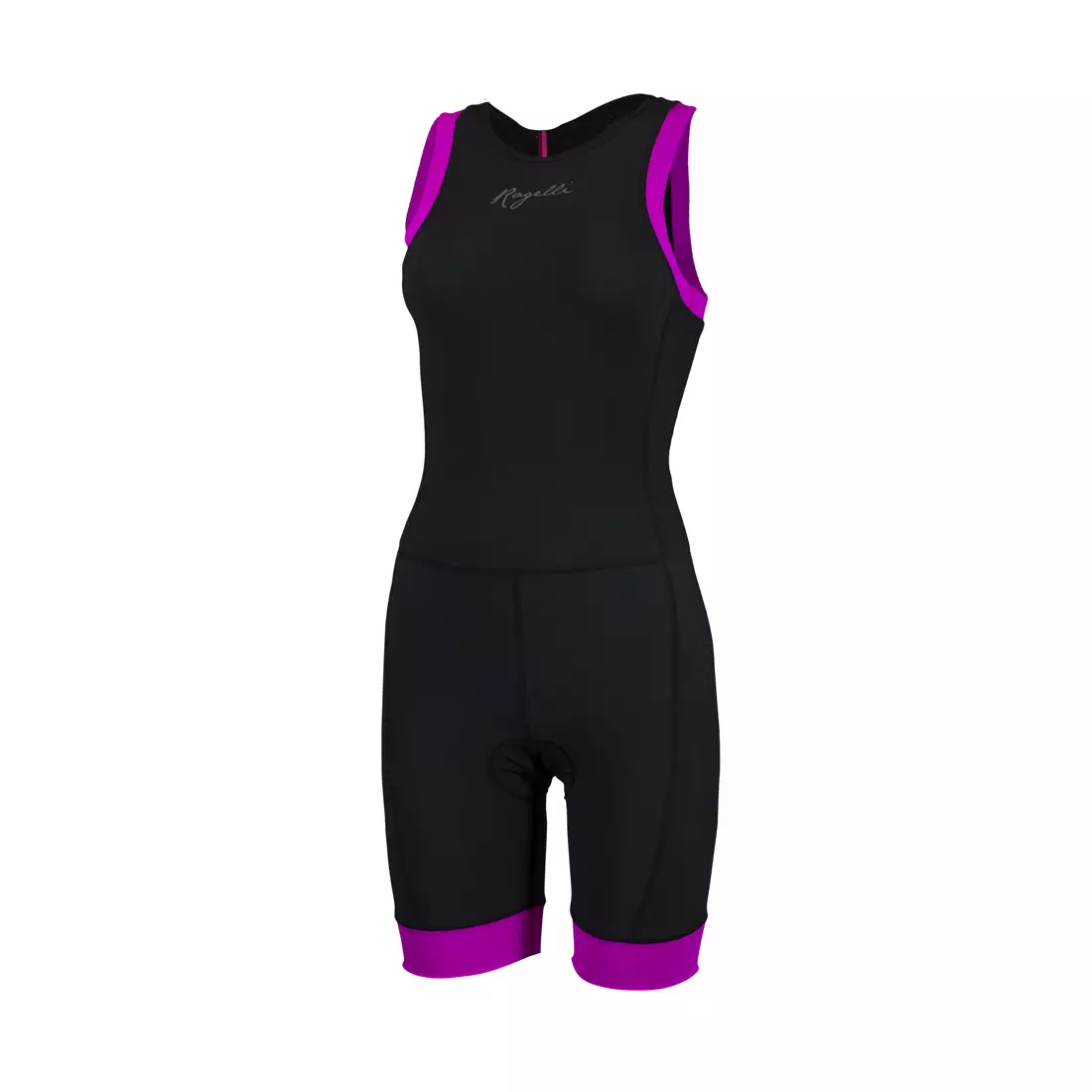 ROGELLI TAUPO 030.008 női triatlon öltöny, fekete és rózsaszín