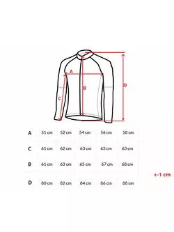 ROGELLI TRANI 4.0 téli softshell kerékpáros kabát, fekete-szürke-piros