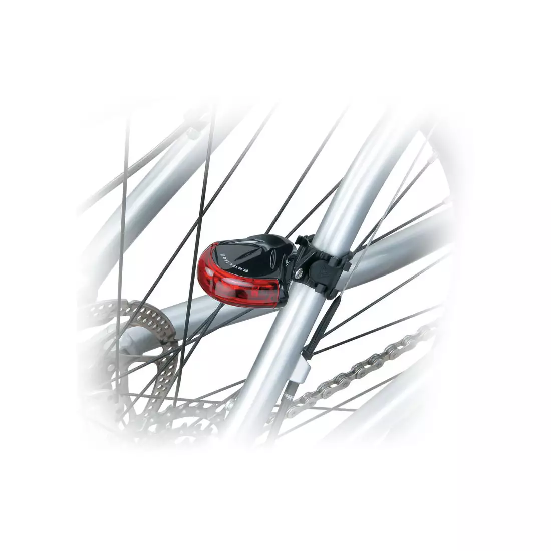 TOPEAK hátsó kerékpár lámpa REDLITE II fekete T-TMS035B