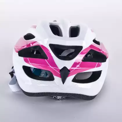 ALPINA kerékpársisak MTB17, fehér és rózsaszín