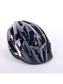 ALPINA MTB17 kerékpáros sisak fekete, fehér és piros