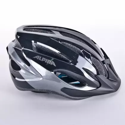ALPINA MTB17 kerékpáros sisak fekete-szürke