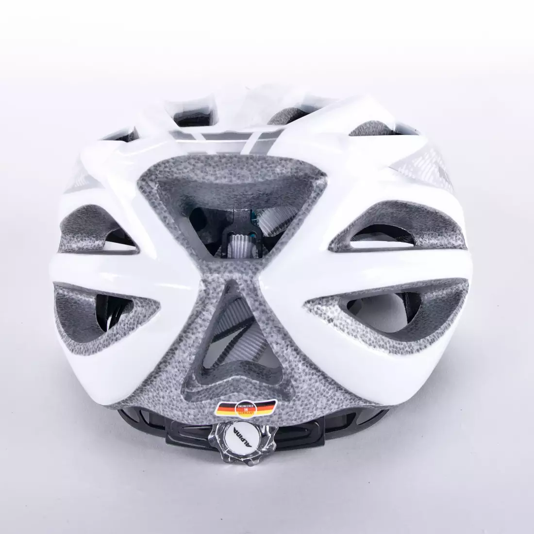 ALPINA TOUR 2.0 kerékpáros sisak ezüst és fehér