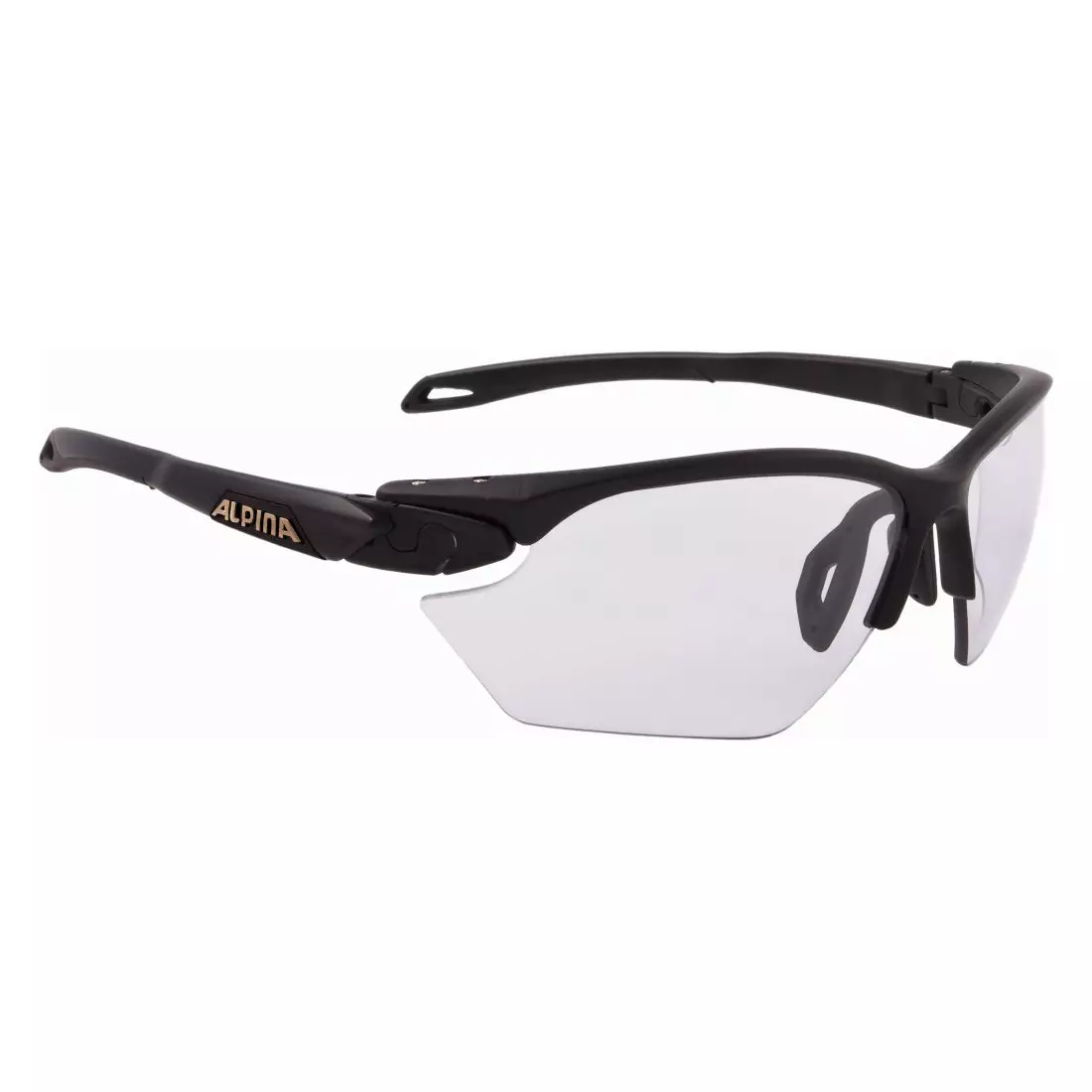 ALPINA TWIST FIVE HR S VL+ kerékpáros / sport szemüveg, színes BLACK MATT üveg BLACK S1-S3 A8597131
