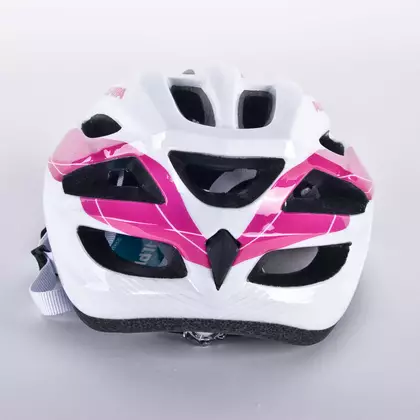 ALPINA kerékpársisak MTB17, fehér és rózsaszín