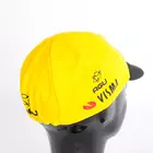 Apis Profi Simpel.nl kerékpáros sapka Jumbo Visma sárga, fekete csúcs