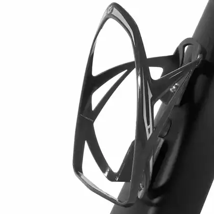 BLACKBURN Kerékpár vizespalack ketrec SLICK 23g - műanyag, fekete fényű