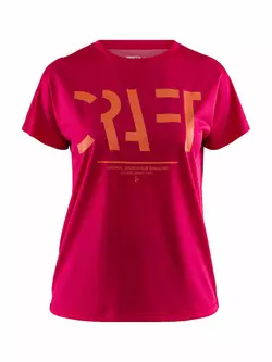 CRAFT EAZE MESH Női sport / futó póló, rózsaszín 1907019-735000