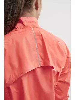 CRAFT VELO CONVERT női kerékpáros kabát / mellény, széldzseki fluor rózsaszín 1905445