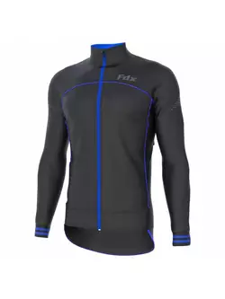 FDX 1310 férfi szigetelt kerékpáros kabát fekete és kék színben