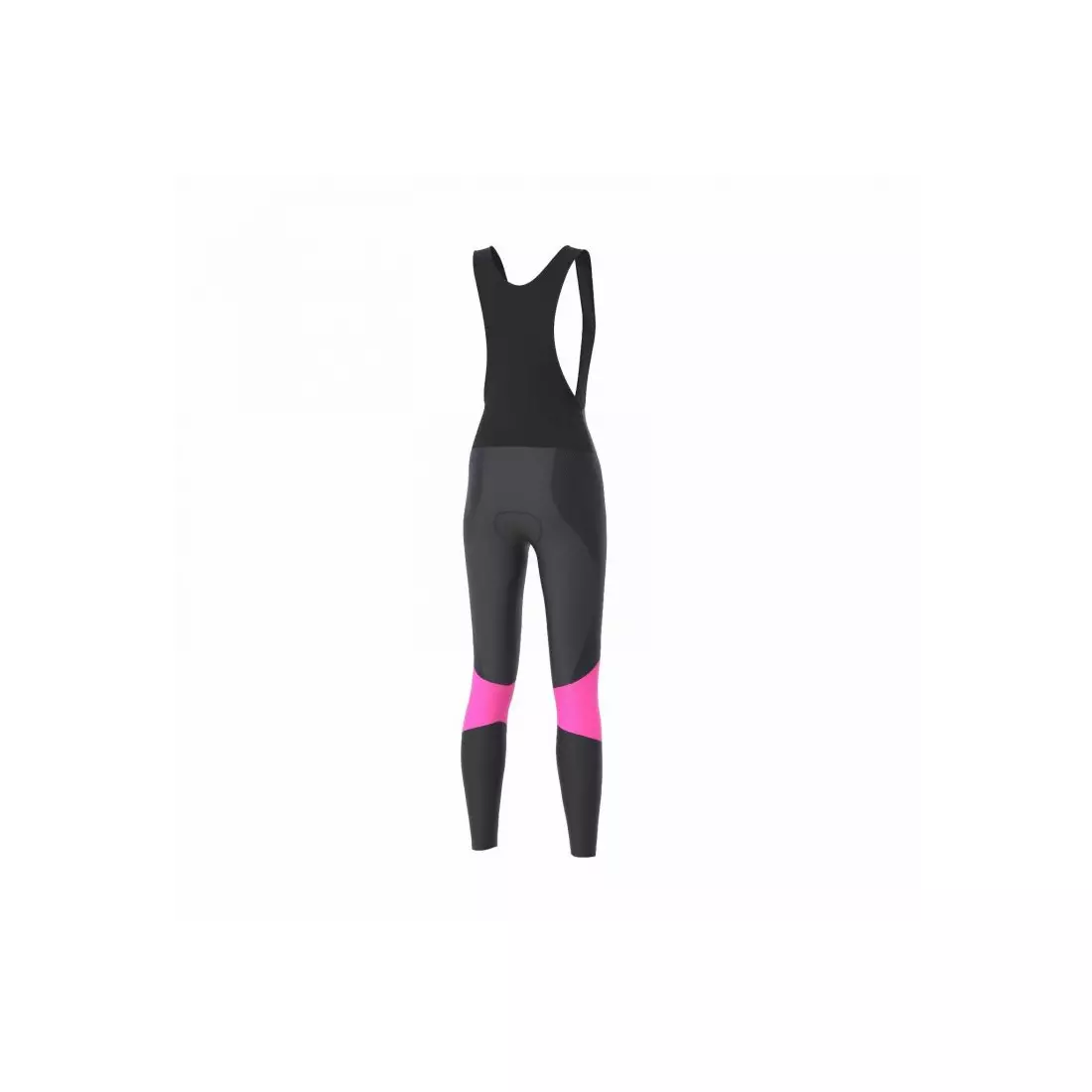 FDX 1460 női szigetelt kerékpáros nadrág, fekete és rózsaszín