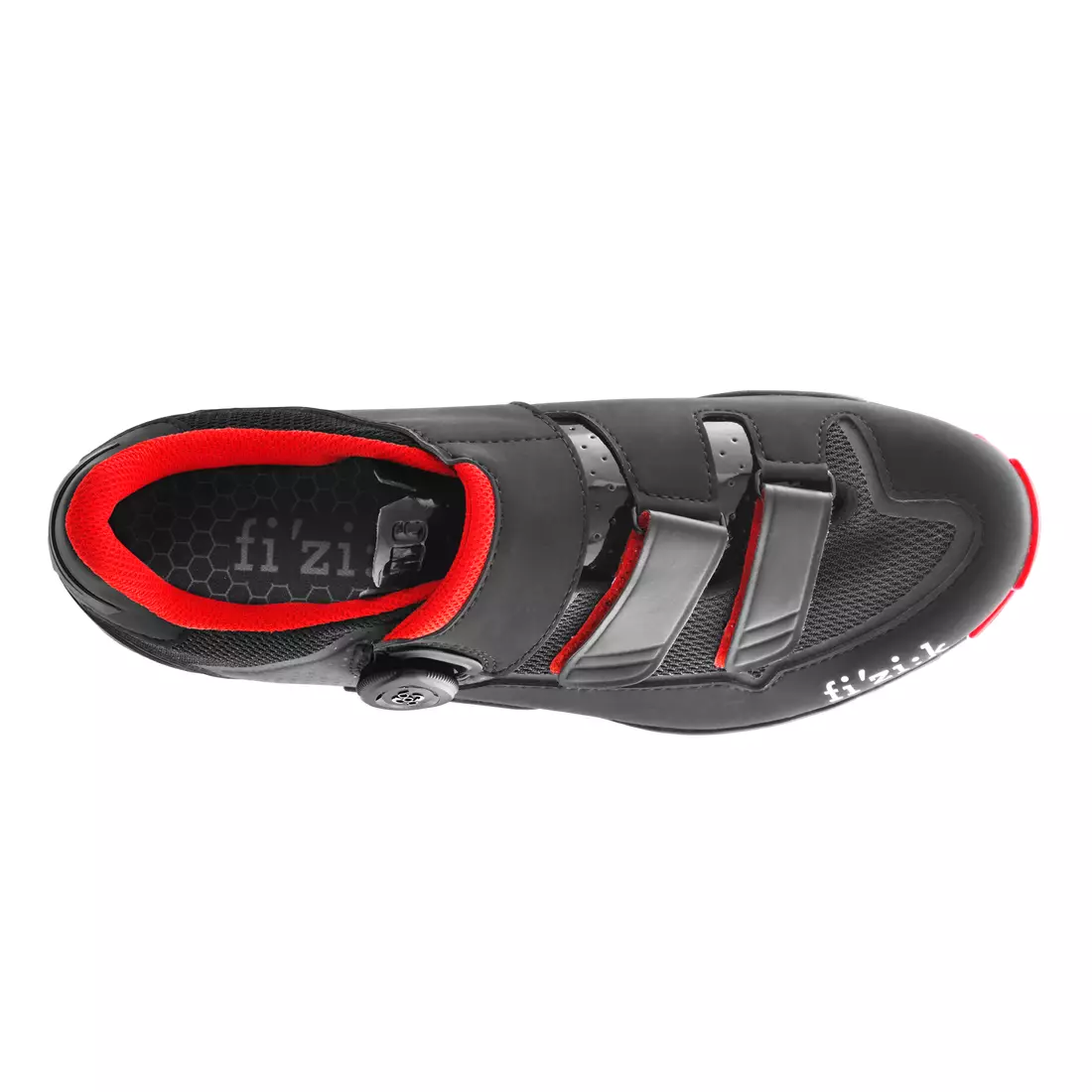 FIZIK X-ROAD M6 MTB kerékpár cipő fekete piros