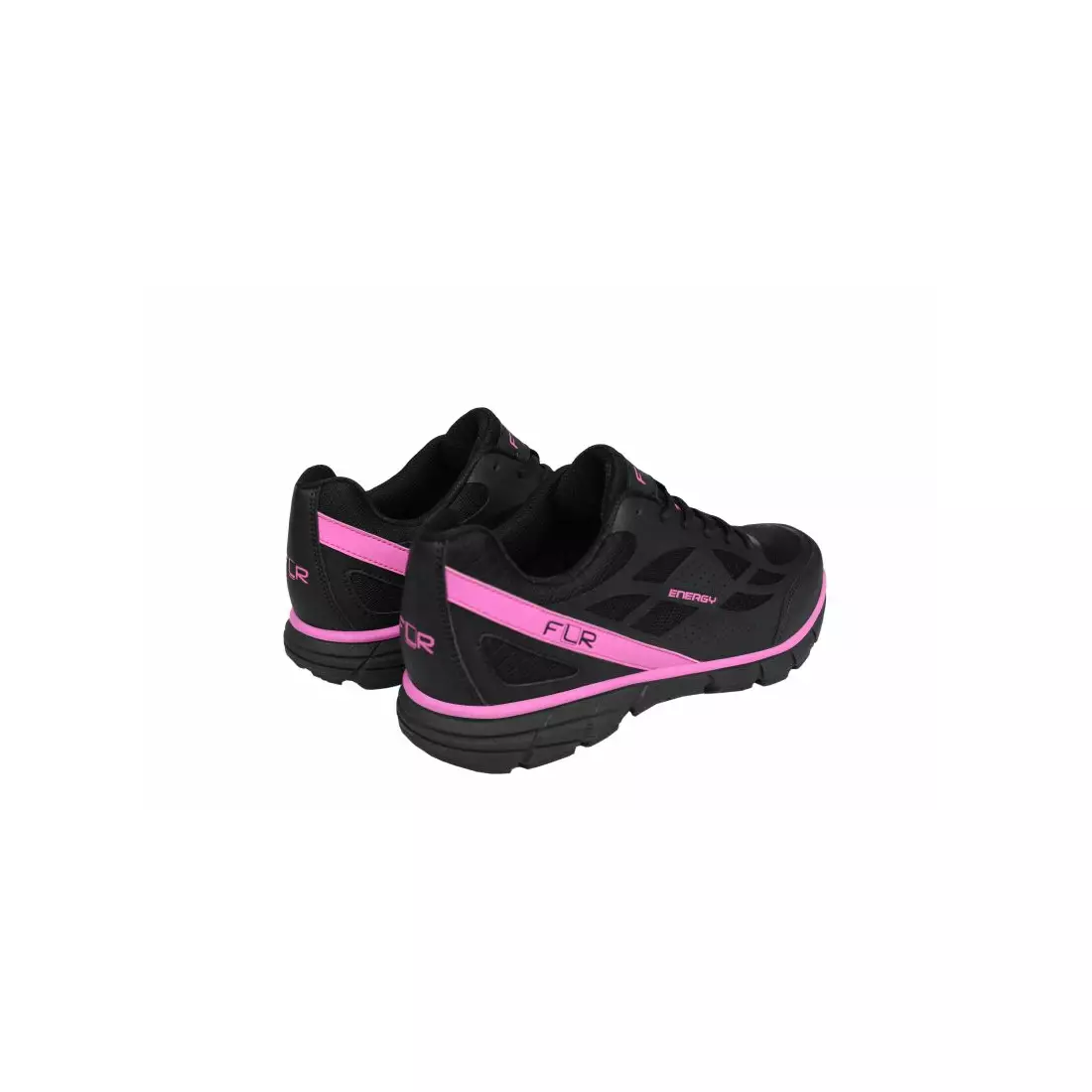 FLR ENERGY női túra kerékpáros cipő fekete rózsaszín