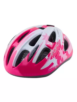 FORCE Gyermek kerékpáros sisak LARK, rózsaszín, 902210